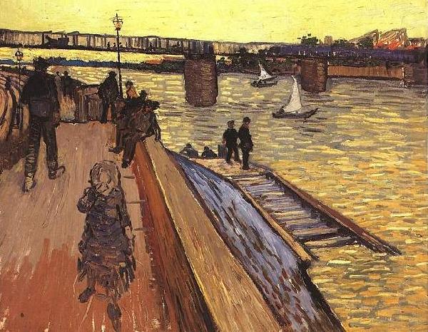 The Bridge at Trinquetaille, Vincent Van Gogh